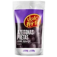 Azeitonas Pretas Vale Fértil Premium 200g